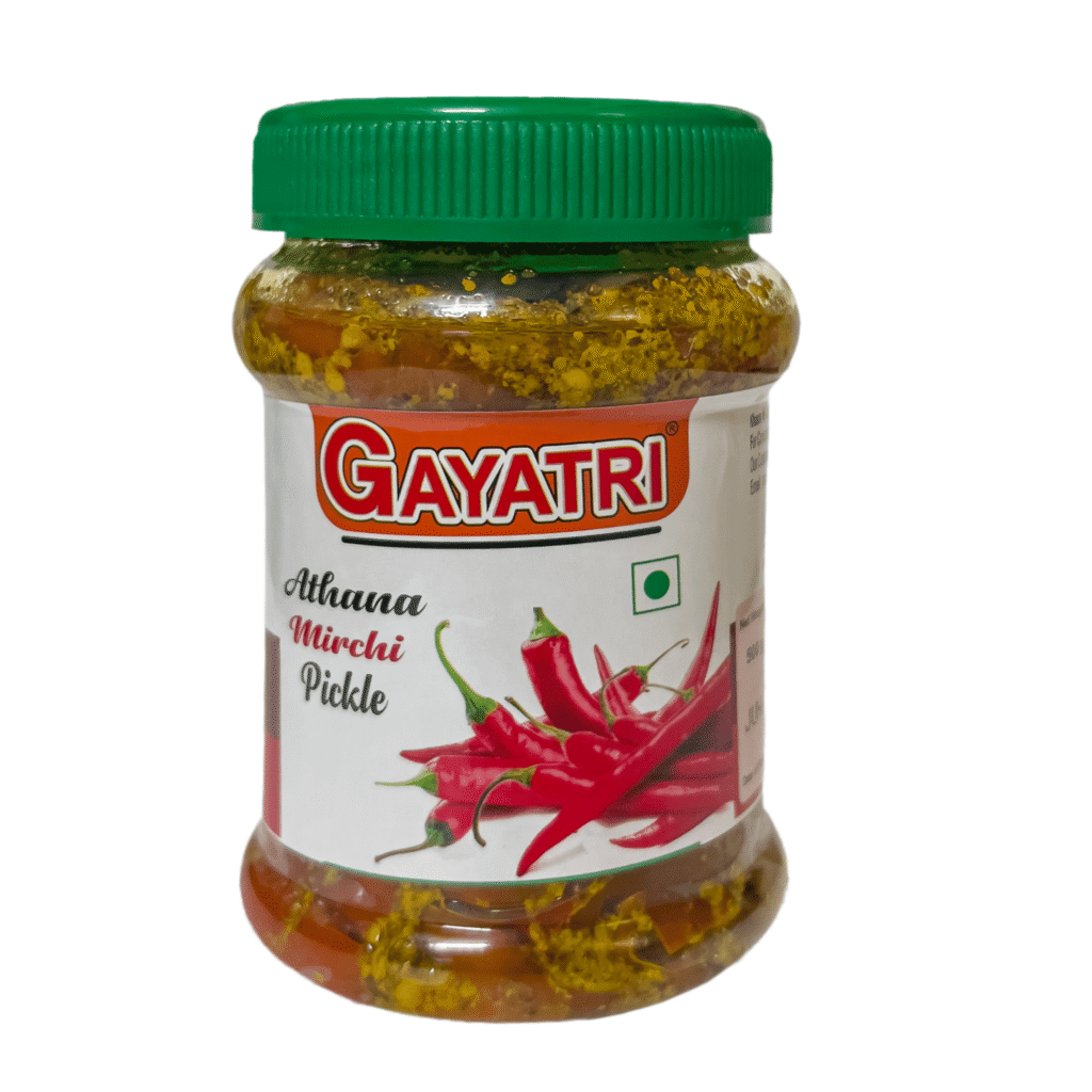 Athana Red Mirchi Pickle Jar