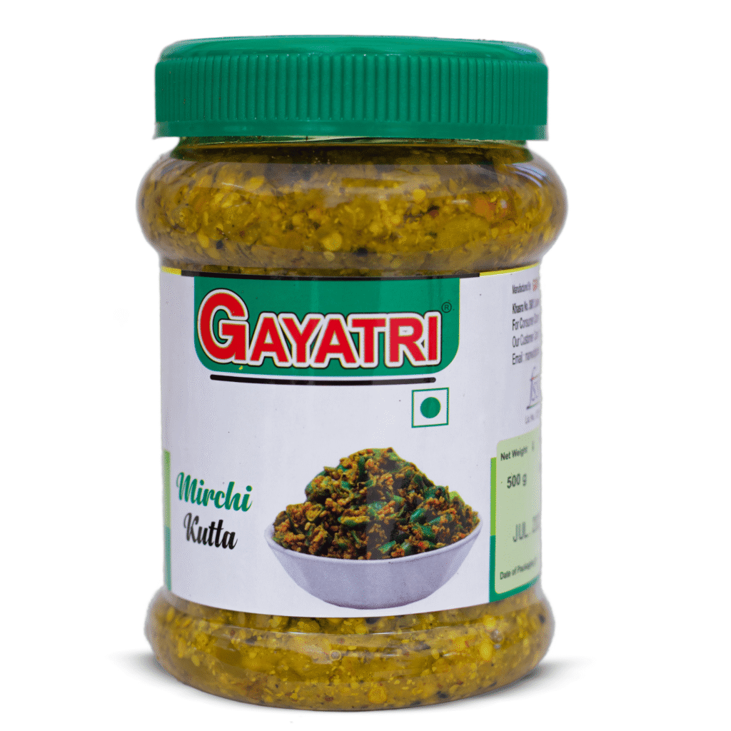 Mirchi Kutla Achar Jar