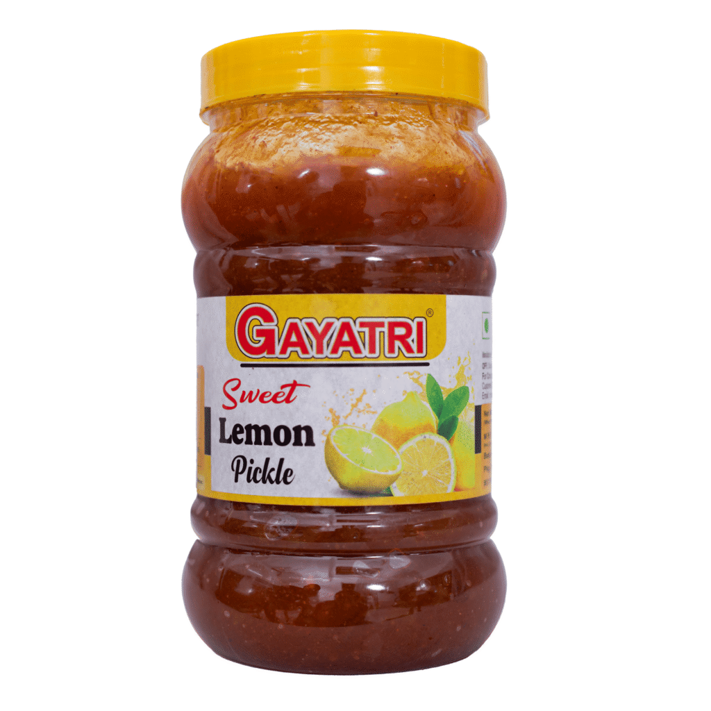 Sweet Lemon Pickle Jar